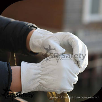 SRSAFETY High quality pig grain lady leather driving glove